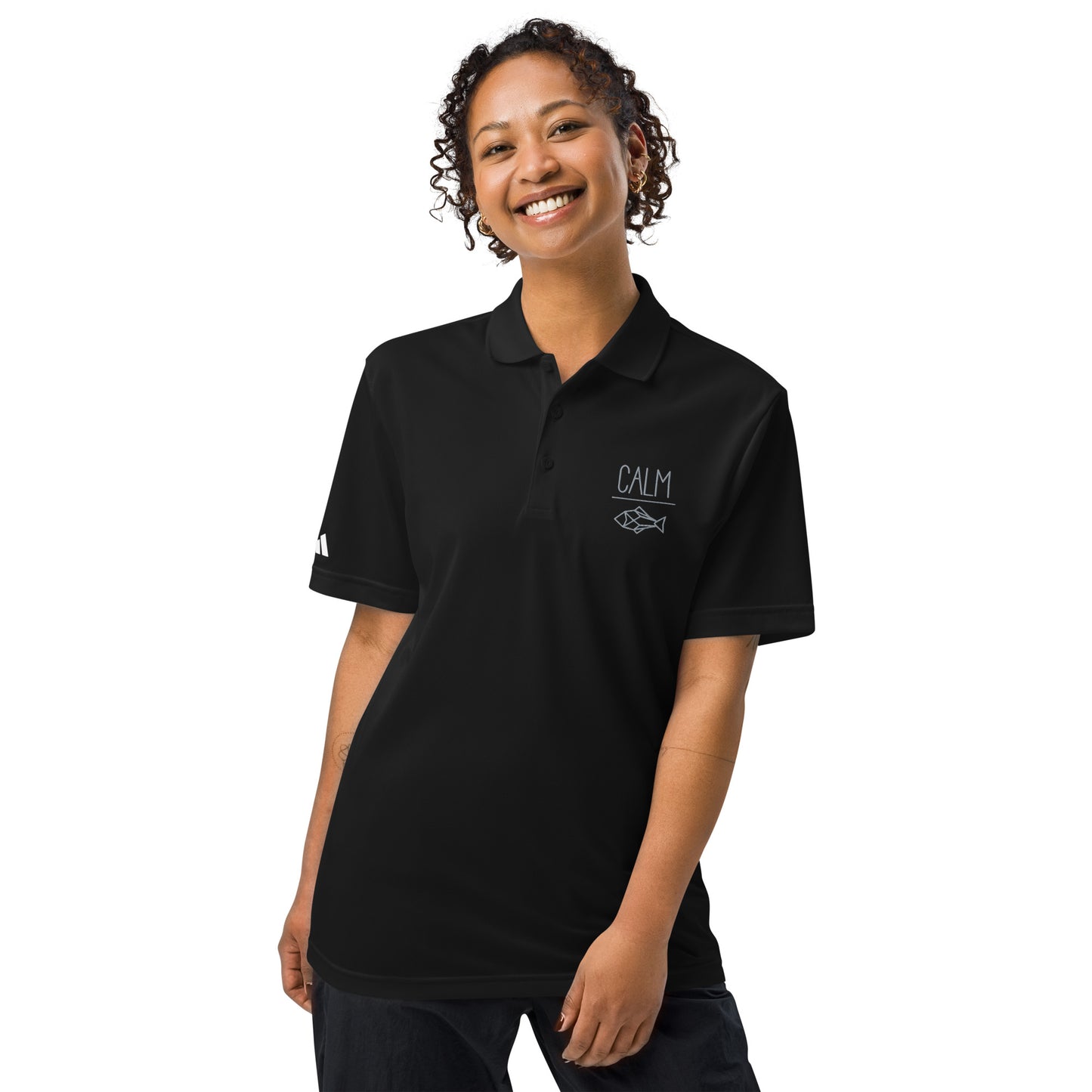Adult Unisex adidas sport polo