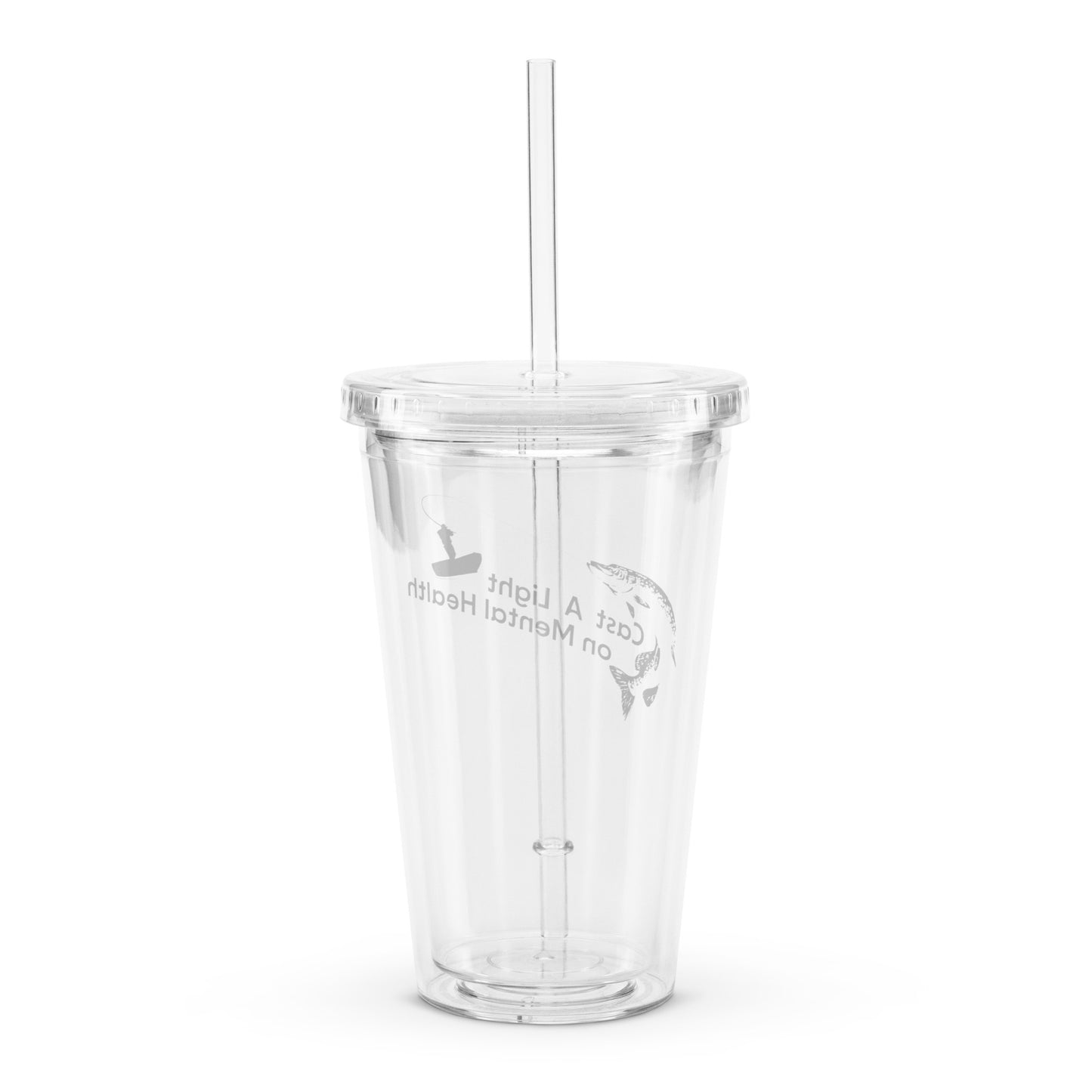 Tumbler - Clear plastic