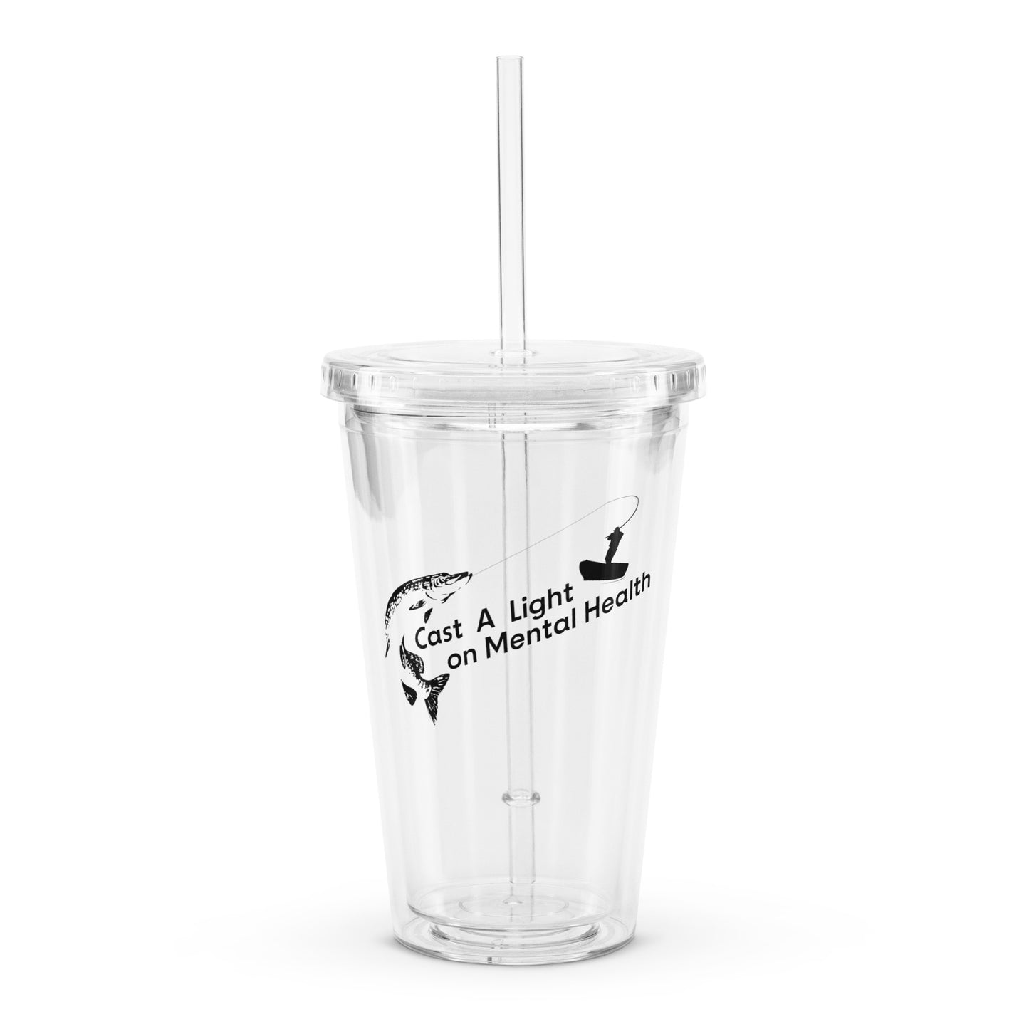 Tumbler - Clear plastic