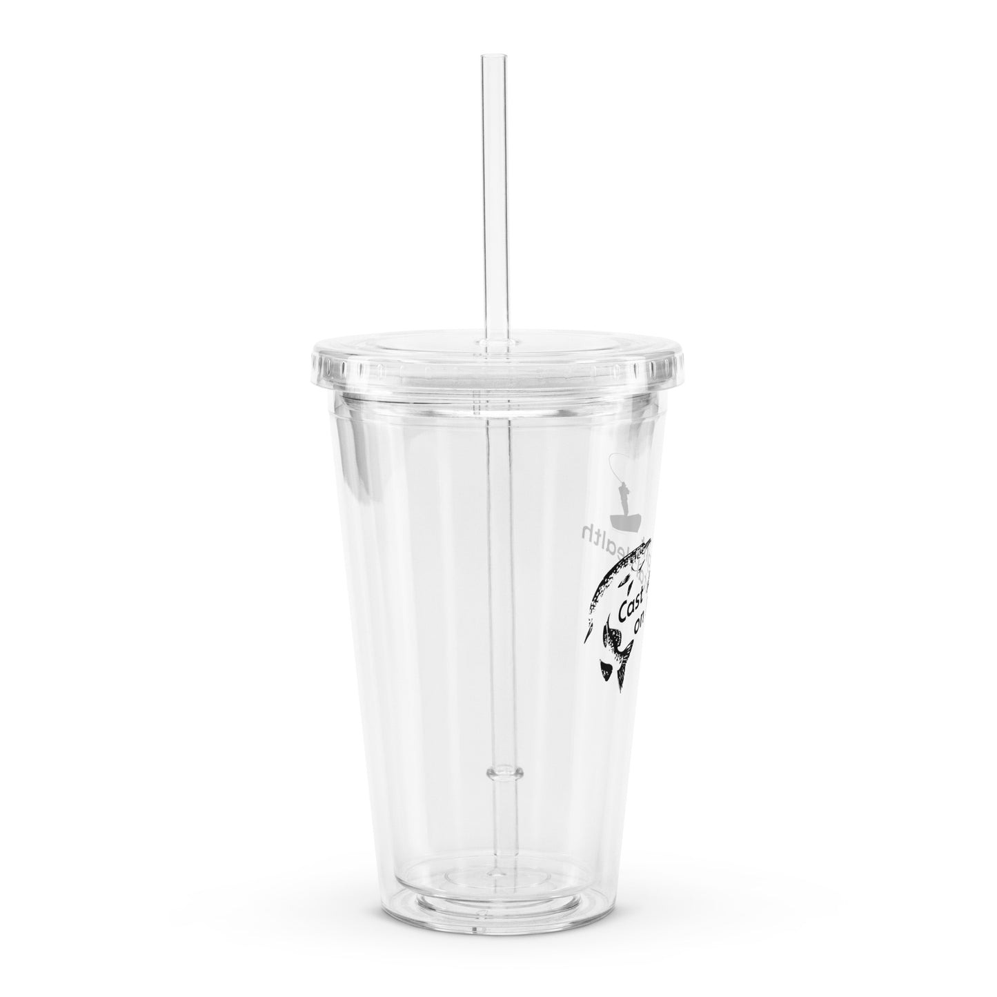 Tumbler - Clear plastic