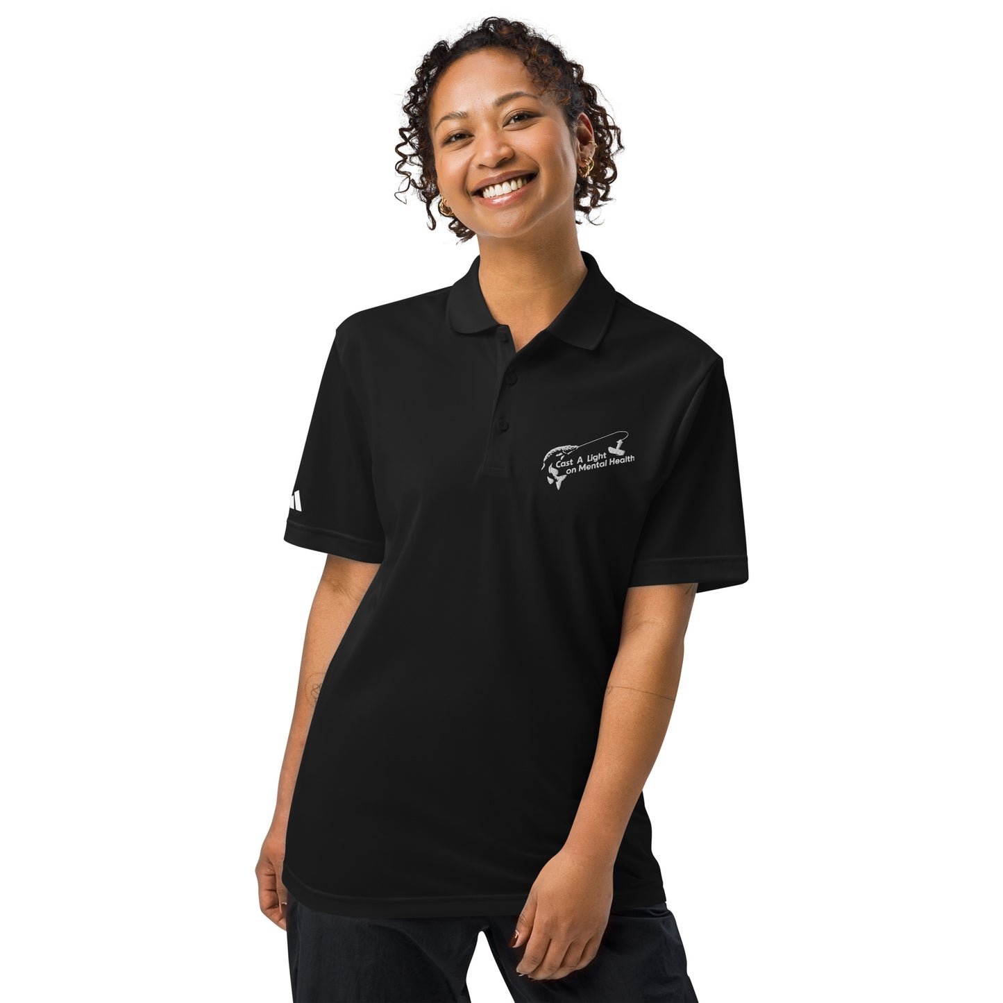 Adult Unisex adidas sport polo