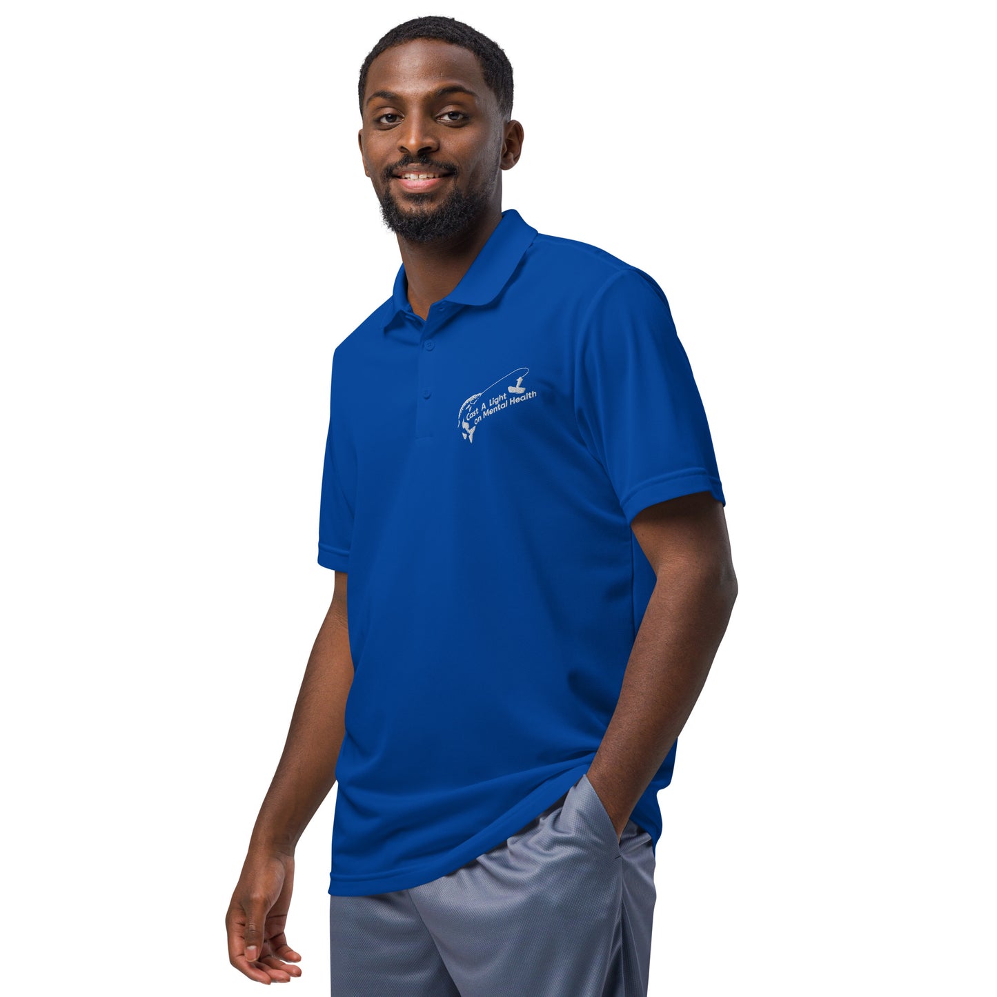 Adult Unisex adidas sport polo