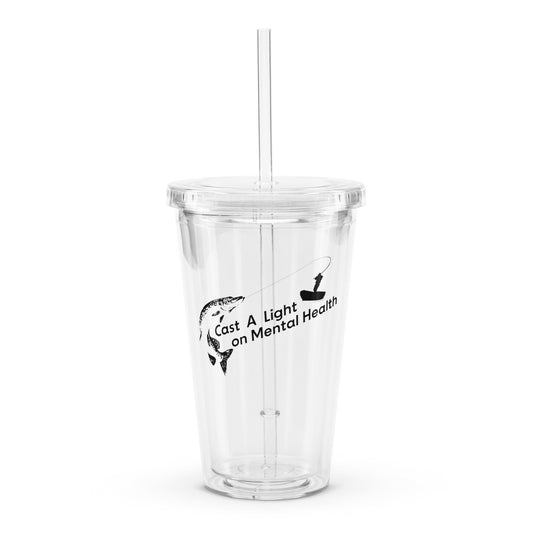 Tumbler - Clear plastic