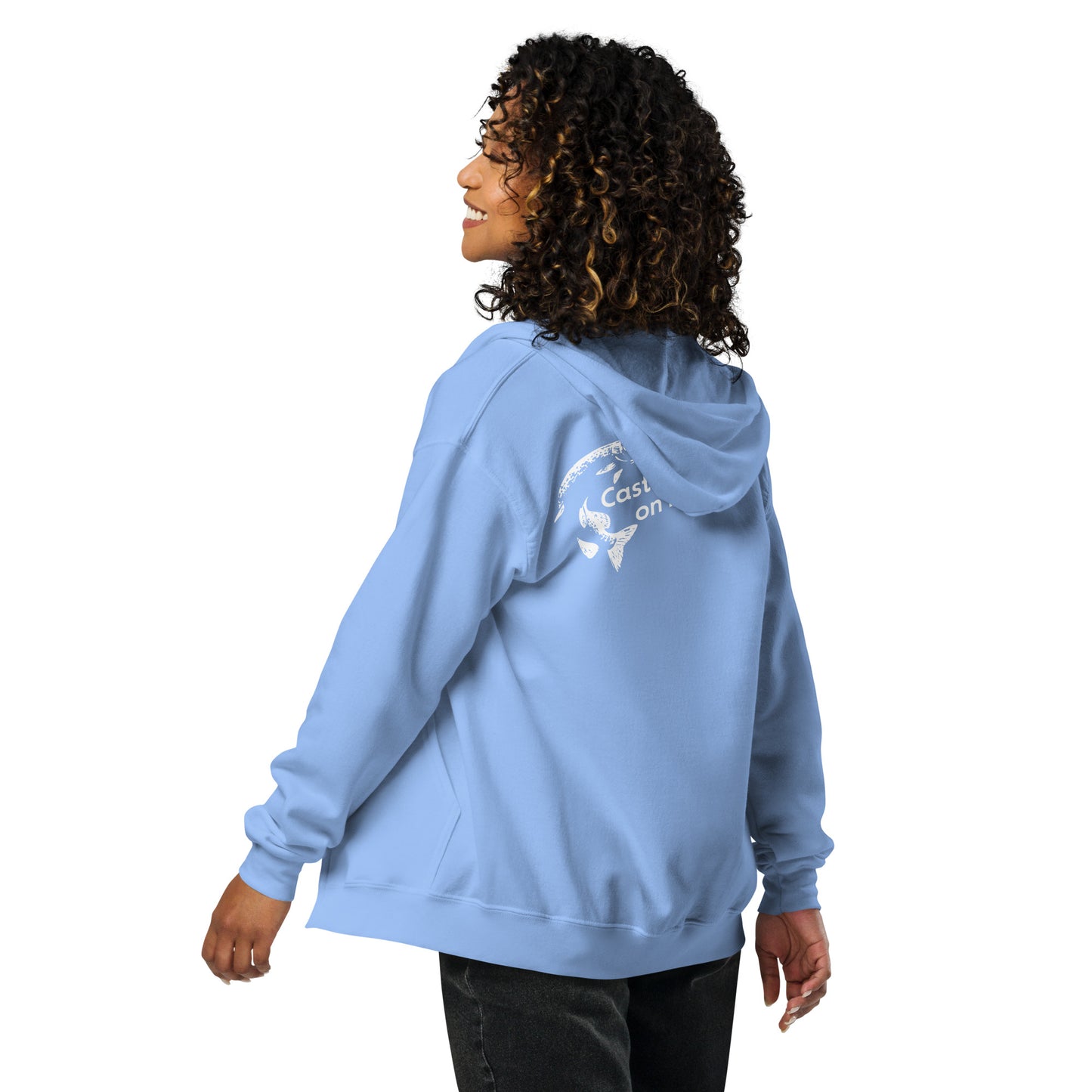 Adult Unisex heavy blend zip hoodie