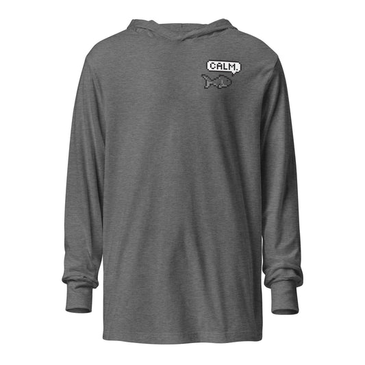 Adult Unisex Hooded long-sleeve tee